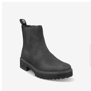 TIMBERLAND black boots.